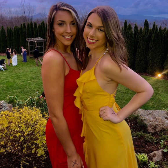 Yellow Formal Dress - Picture 2 of 3